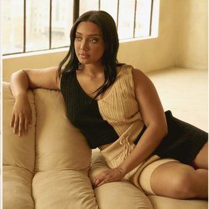 NWT Whimsy + Row Ollie Set in Latte & Black size Small